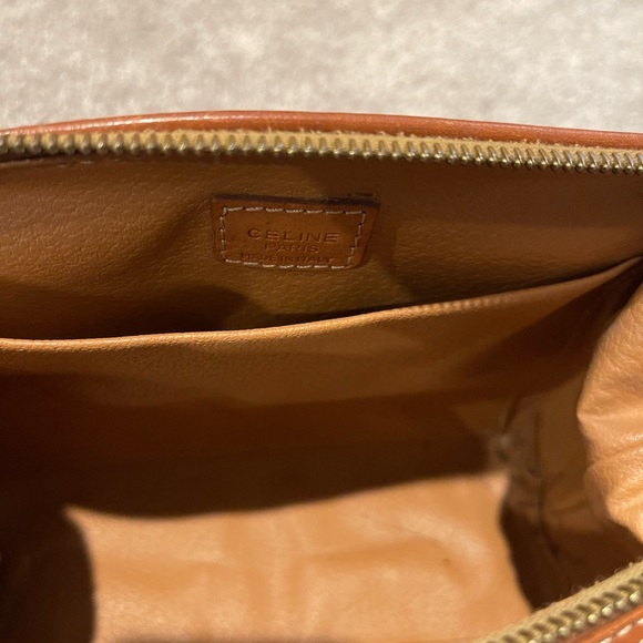 Vintage Celine brown Macadam print small pouch - Picture 9 of 9